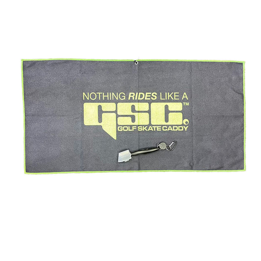 GSC Microfibre Golf Towel and Brush Tool 2