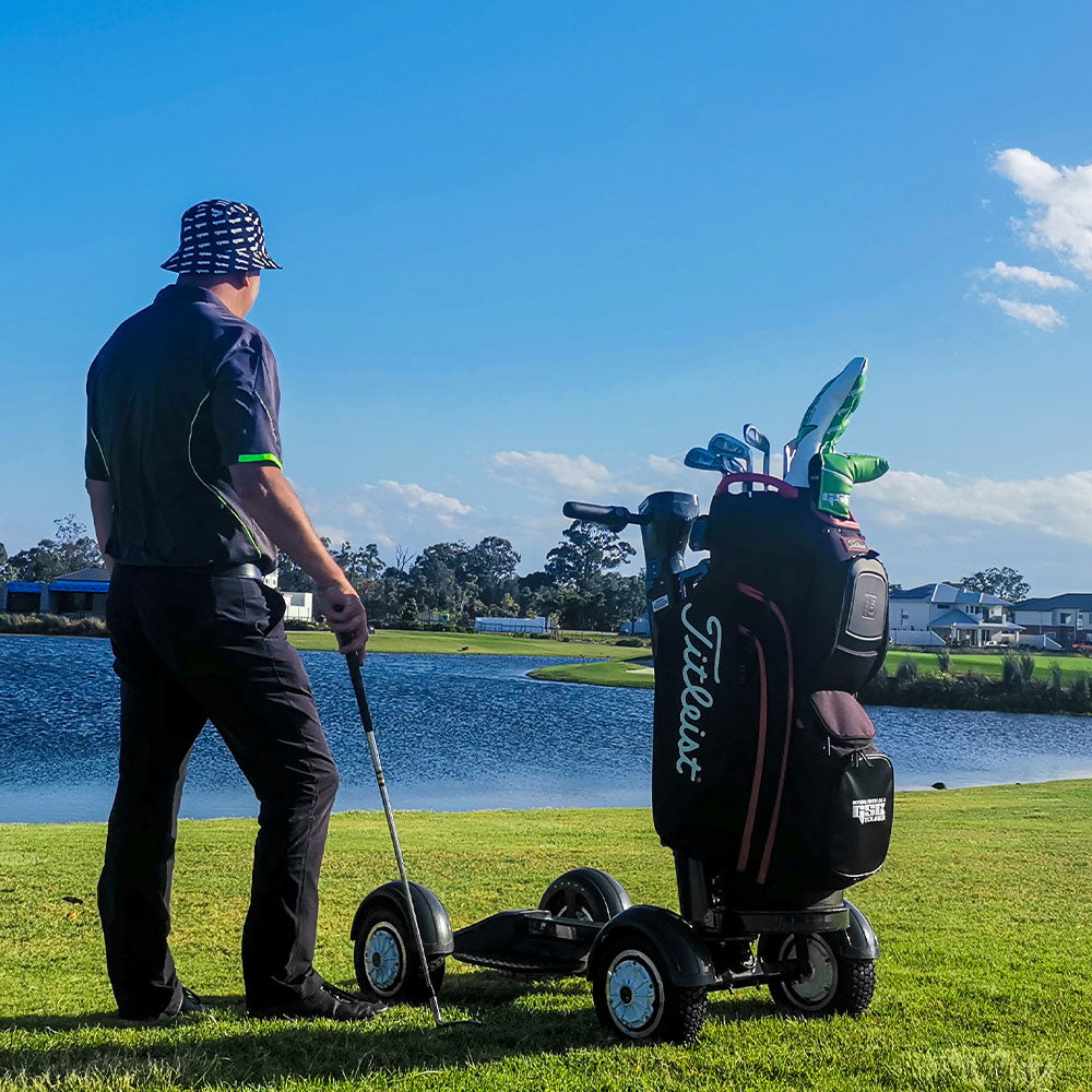 Golf Skate Caddy Tourer Charcoal Grey