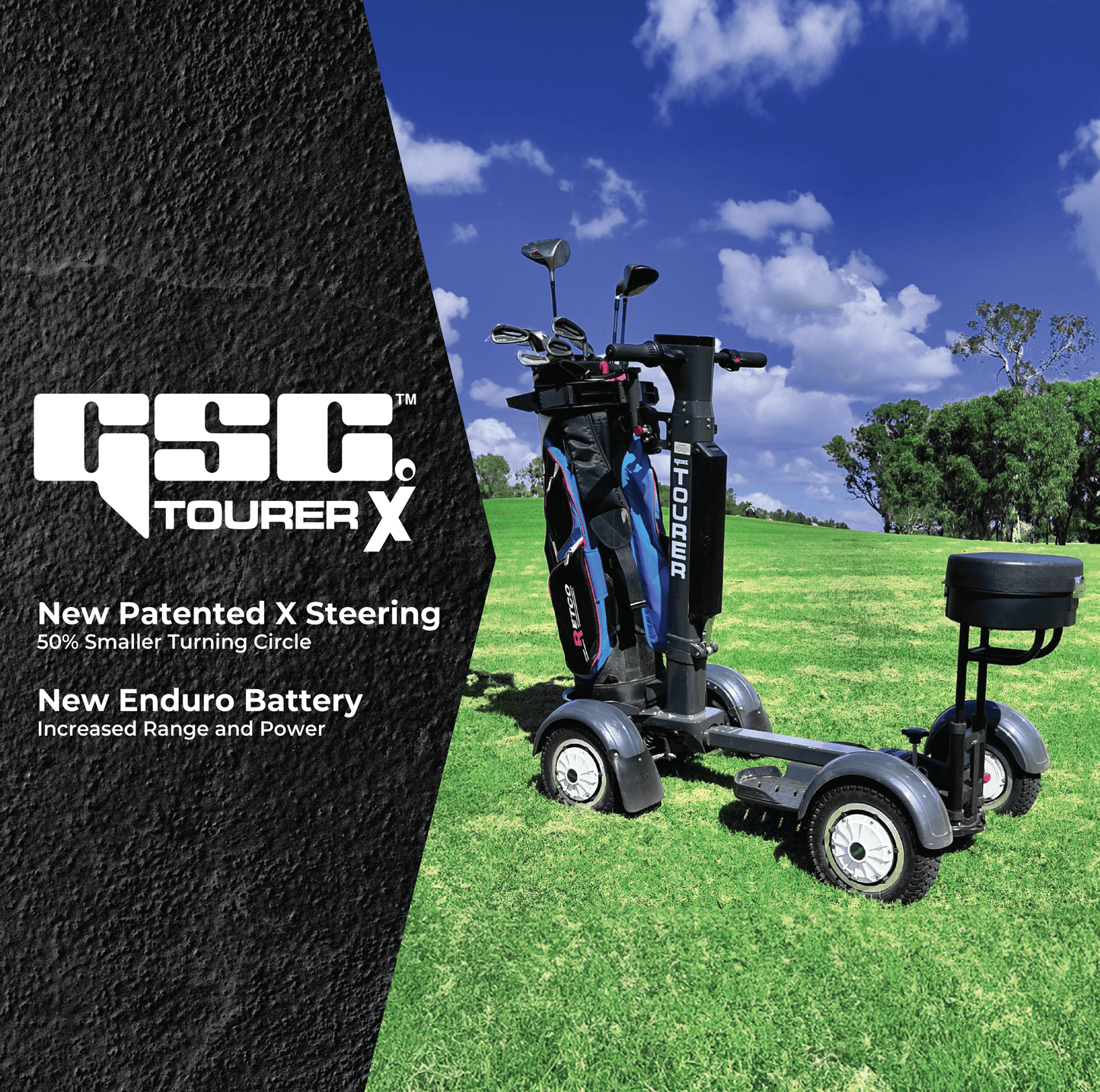 GSC Tourer X - New X Steering and New Enduro Battery