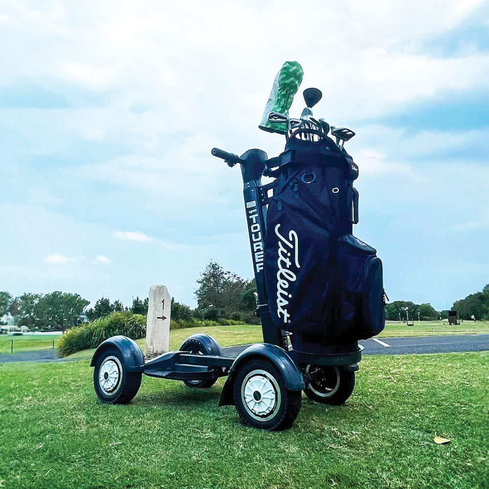 Golf Skate Caddy Tourer Charcoal Grey