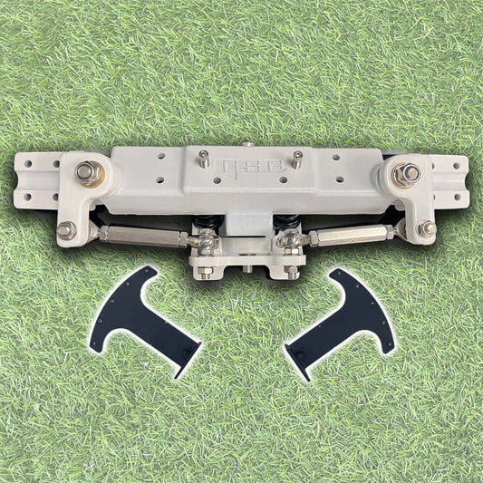 Golf Skate Caddy Steering Upgrade White