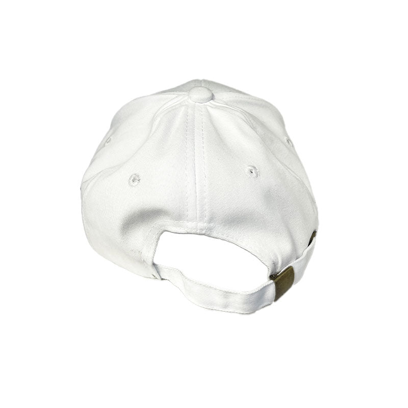 Golf Skate Caddy Cap White 3